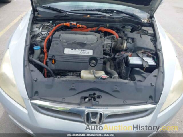 HONDA ACCORD HYBRID, JHMCN36436C003409