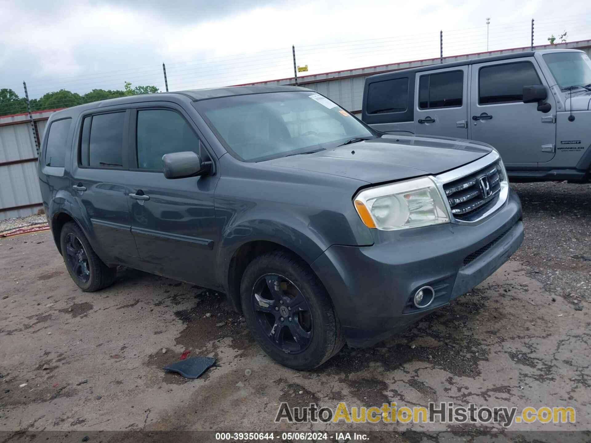 HONDA PILOT EX-L, 5FNYF3H58CB037418