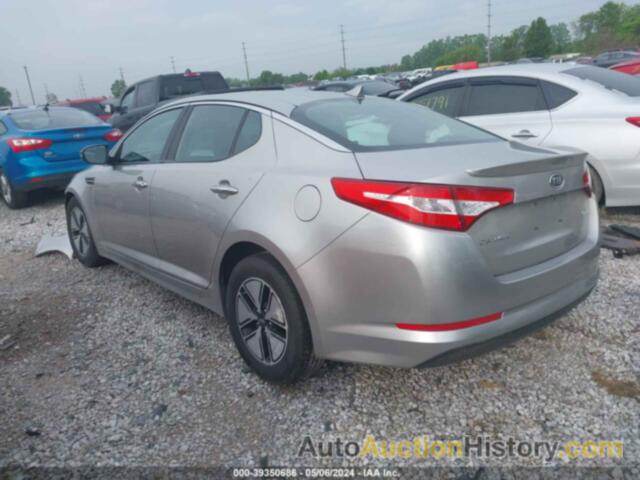 KIA OPTIMA HYBRID EX, KNAGM4AD6B5008201