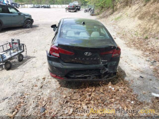 HYUNDAI ELANTRA SEL, 5NPD84LF9LH519069