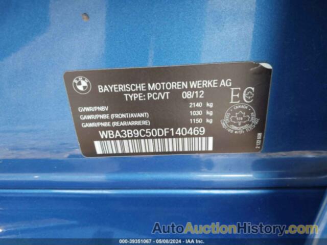 BMW 335I XDRIVE, WBA3B9C50DF140469