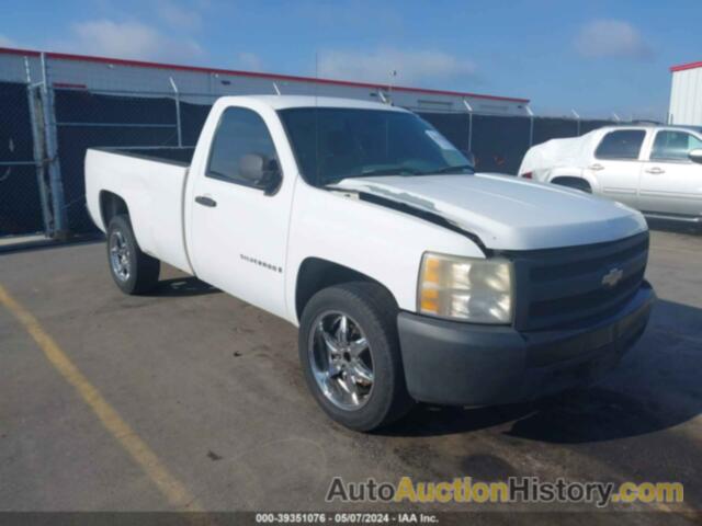 CHEVROLET SILVERADO 1500 WORK TRUCK, 1GCEC14CX7Z537259