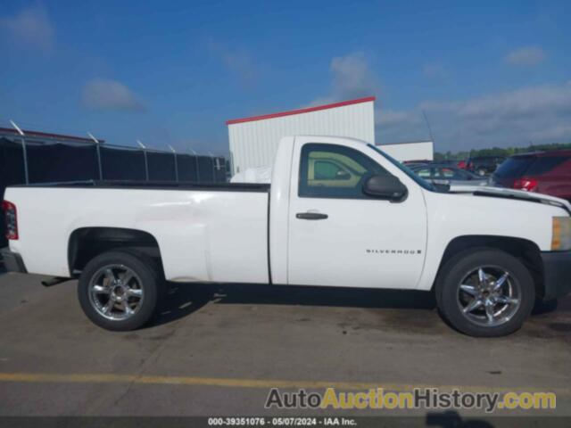 CHEVROLET SILVERADO 1500 WORK TRUCK, 1GCEC14CX7Z537259