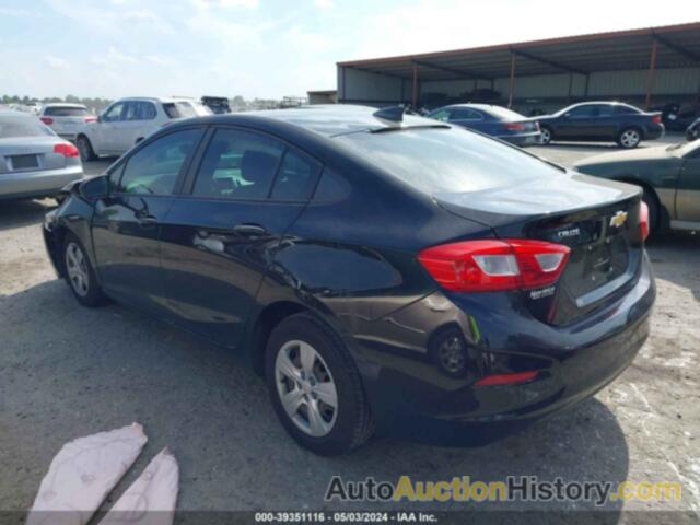 CHEVROLET CRUZE LS AUTO, 1G1BC5SM4H7159306