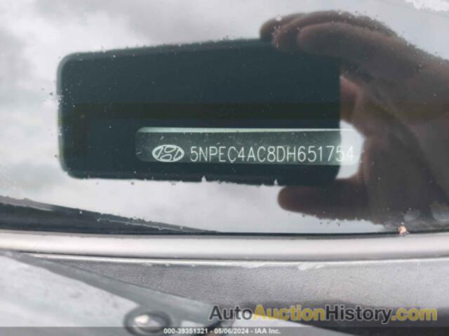 HYUNDAI SONATA SE/LIMITED, 5NPEC4AC8DH651754