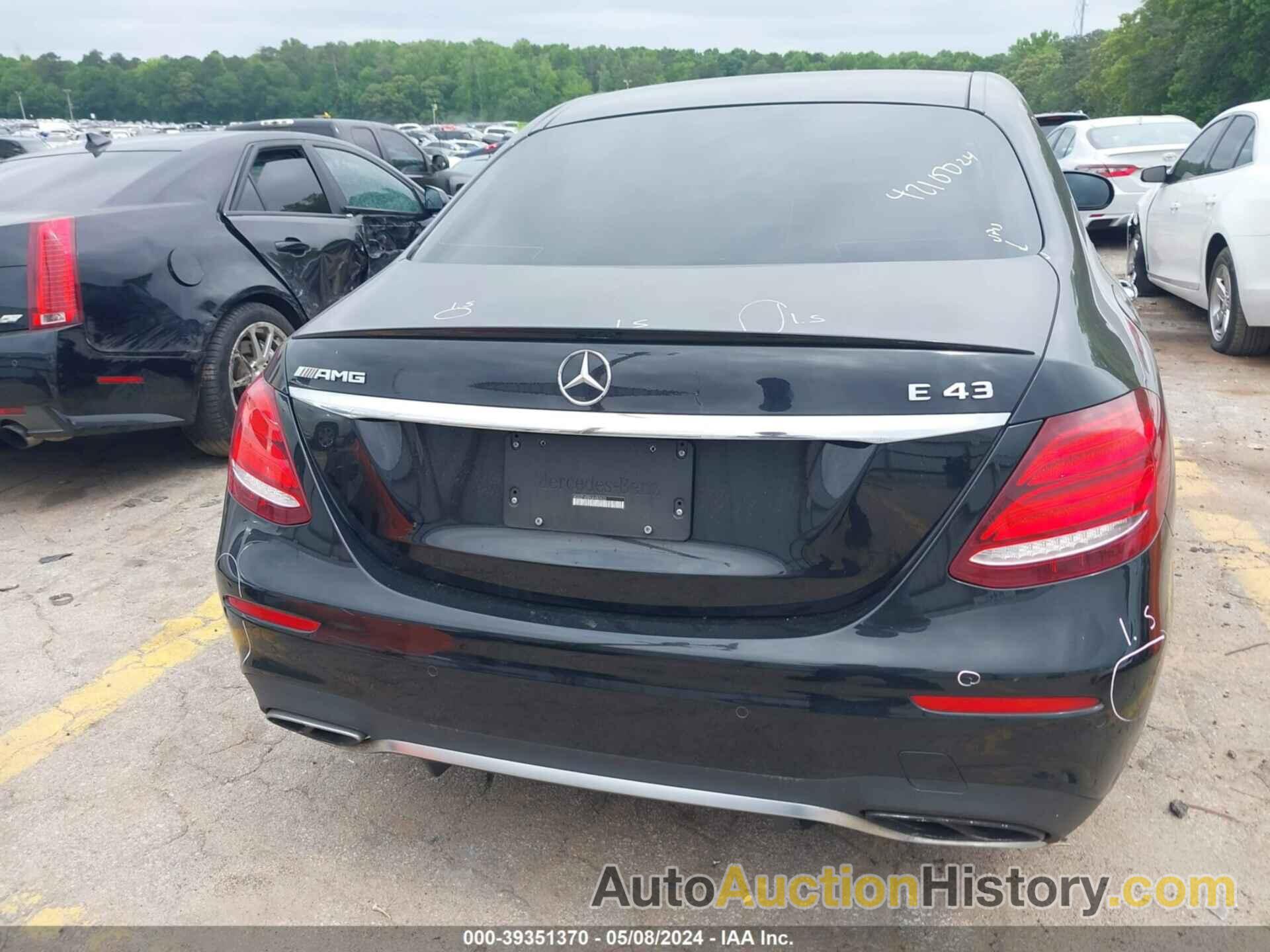 MERCEDES-BENZ AMG E 43 43 4MATIC AMG, WDDZF6EBXJA483632