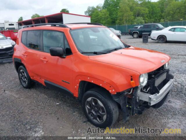 JEEP RENEGADE SPORT 4X4, ZACCJBAB3HPE43139