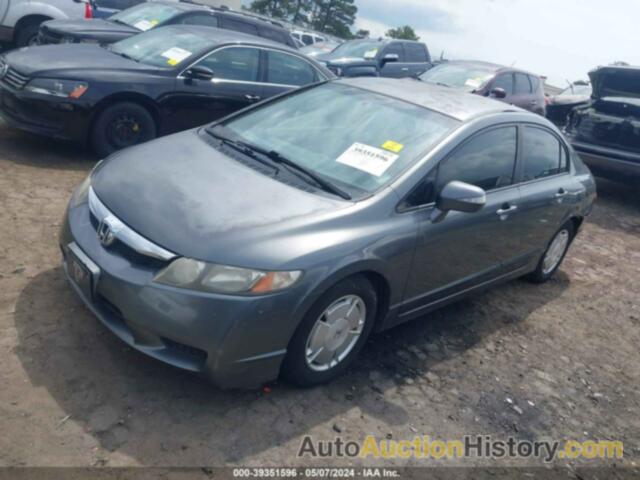 HONDA CIVIC HYBRID, JHMFA36209S000873