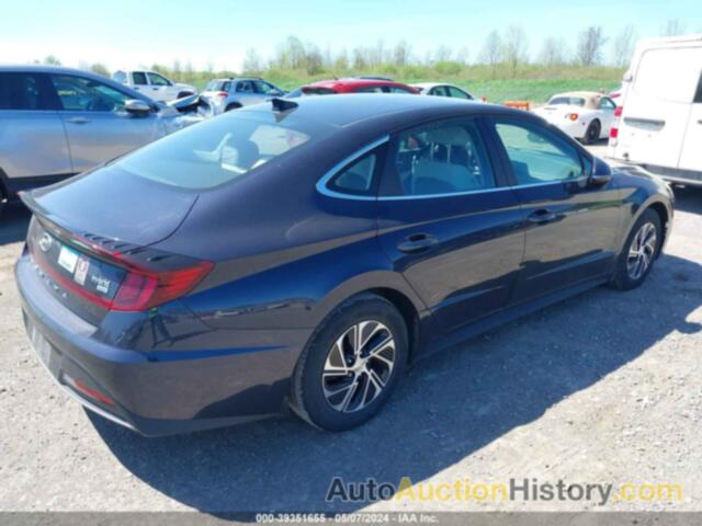 HYUNDAI SONATA HYBRID BLUE, KMHL24JJ5LA016209