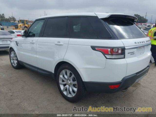 LAND ROVER RANGE ROVER SPORT 3.0L V6 SUPERCHARGED HSE, SALWR2WF4EA323985