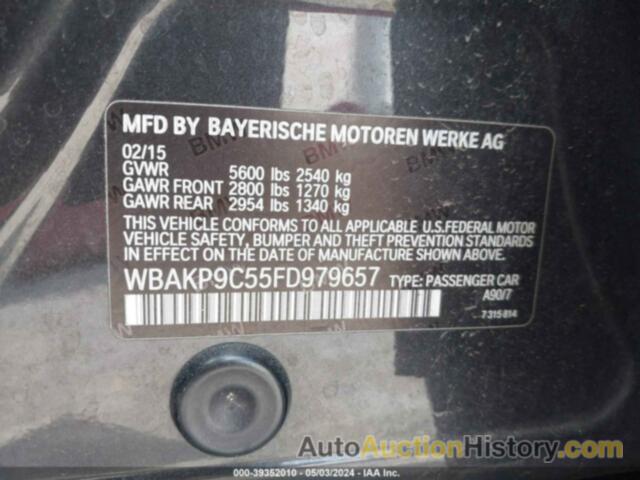 BMW 550I XDRIVE, WBAKP9C55FD979657
