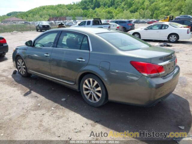 TOYOTA AVALON LIMITED, 4T1BK3DB9BU380432