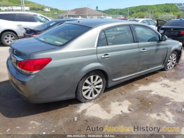 TOYOTA AVALON LIMITED, 4T1BK3DB9BU380432