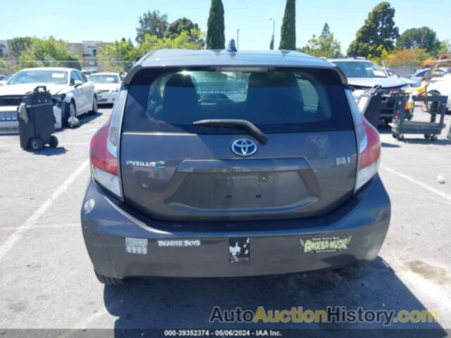 TOYOTA PRIUS C ONE, JTDKDTB3XF1097510