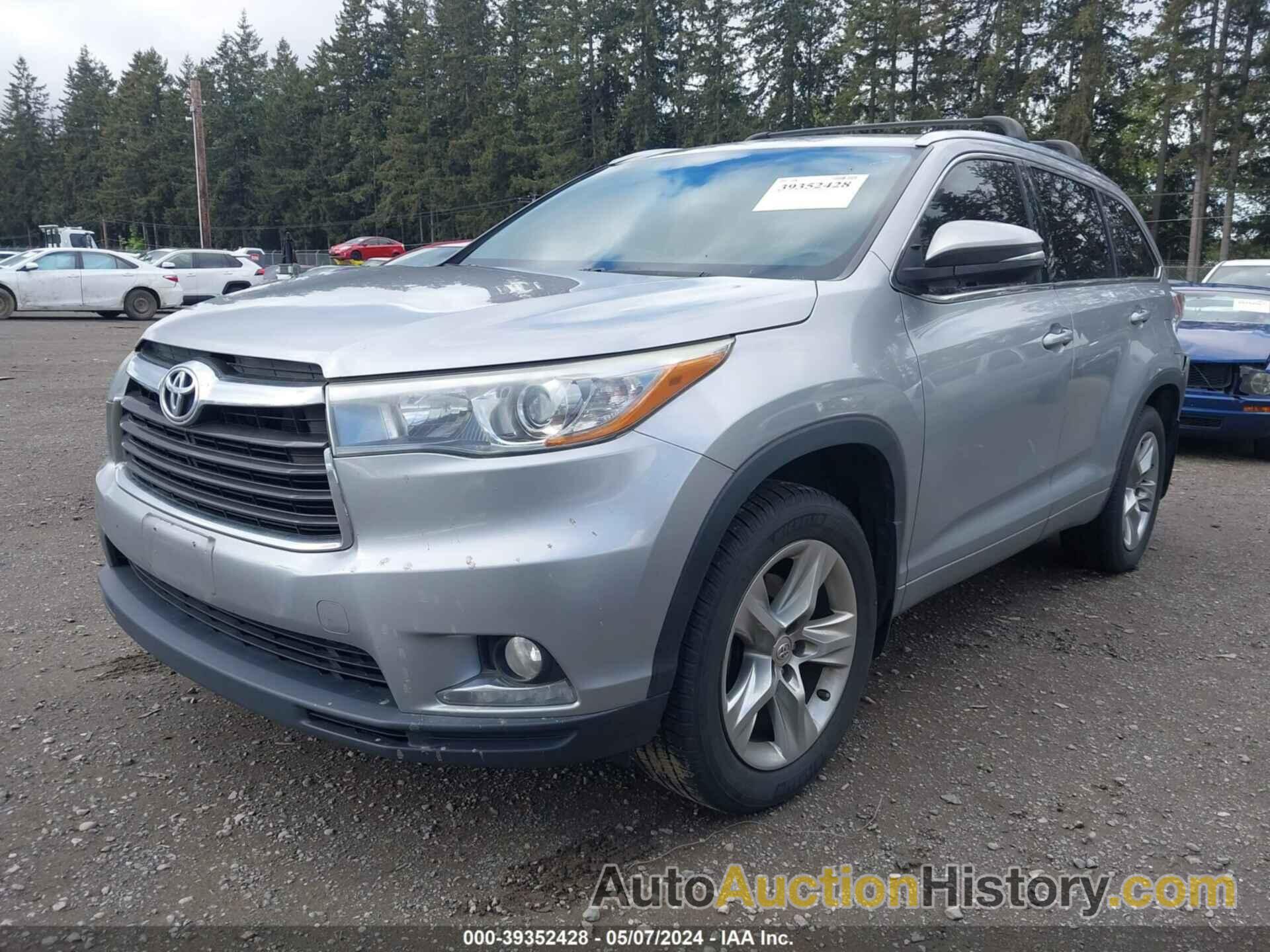 TOYOTA HIGHLANDER LIMITED/LTD PLATINUM, 5TDDKRFHXFS108919