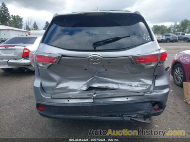 TOYOTA HIGHLANDER LIMITED/LTD PLATINUM, 5TDDKRFHXFS108919