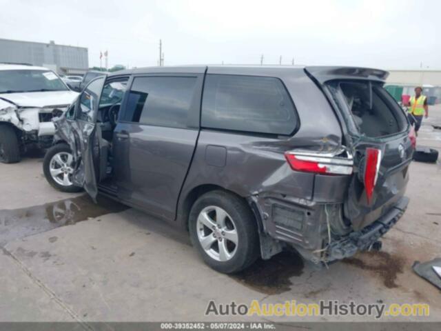 TOYOTA SIENNA L 7 PASSENGER, 5TDZZ3DC7HS775746