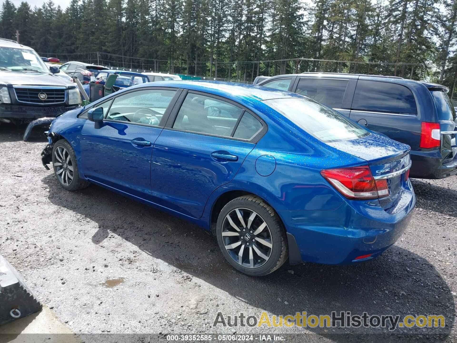 HONDA CIVIC EX-L, 19XFB2F94FE273299