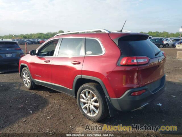 JEEP CHEROKEE LIMITED, 1C4PJLDS2EW186668