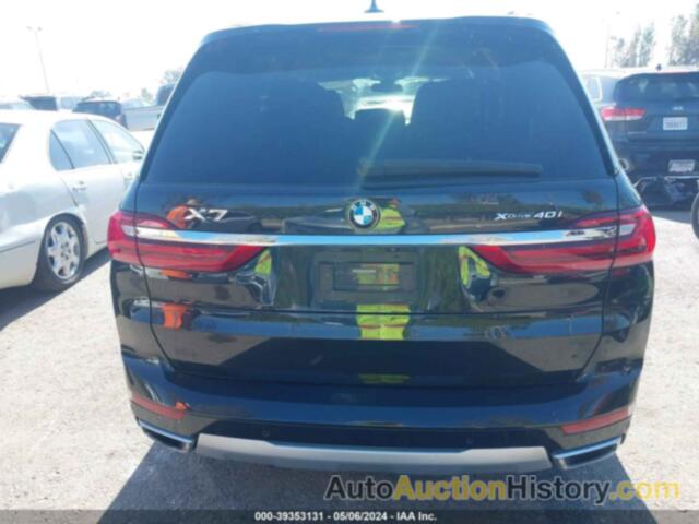 BMW X7 XDRIVE40I, 5UXCW2C01L9A01548