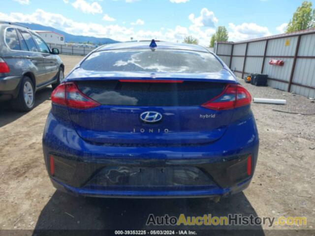 HYUNDAI IONIQ HYBRID LIMITED, KMHC05LC7KU112964