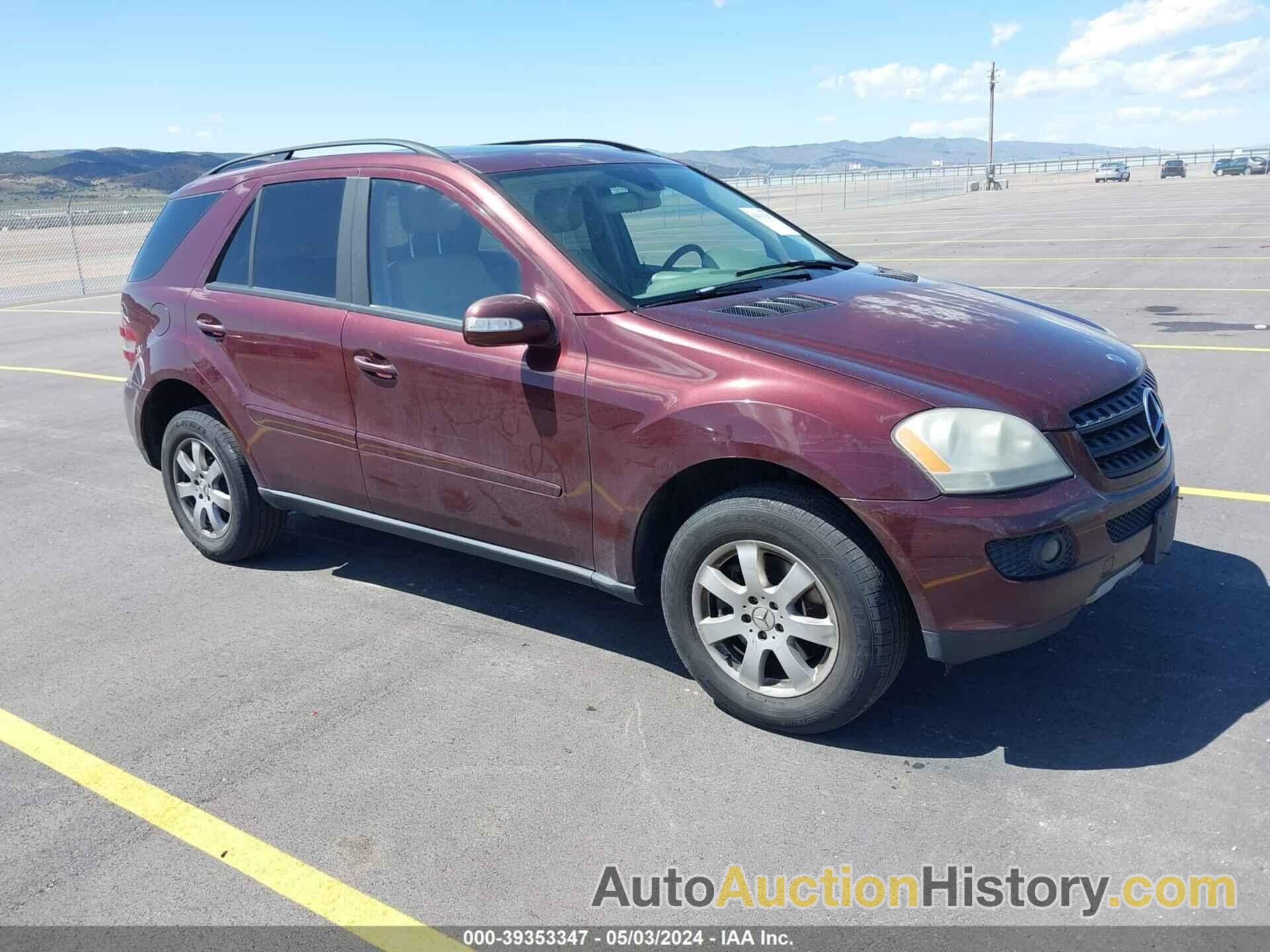 MERCEDES-BENZ ML 350 4MATIC, 4JGBB86E26A059182