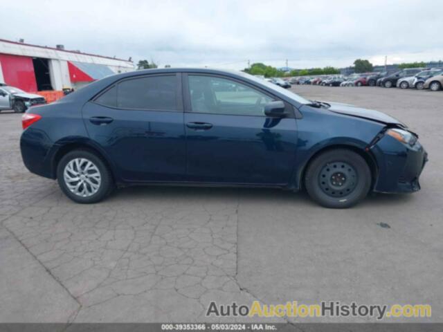 TOYOTA COROLLA LE, 2T1BURHEXKC134721