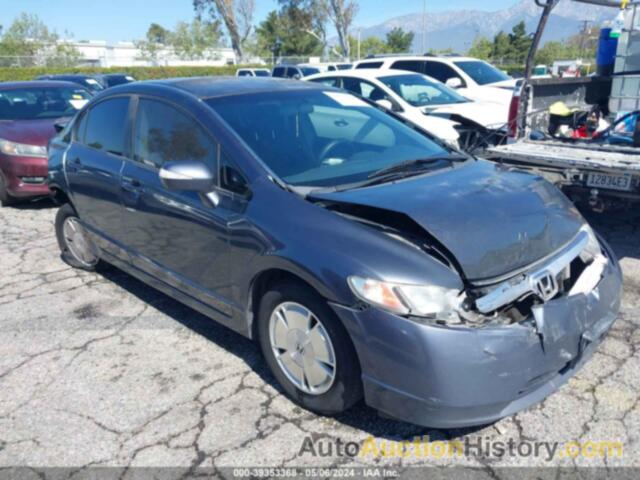 HONDA CIVIC HYBRID, JHMFA36228S026325