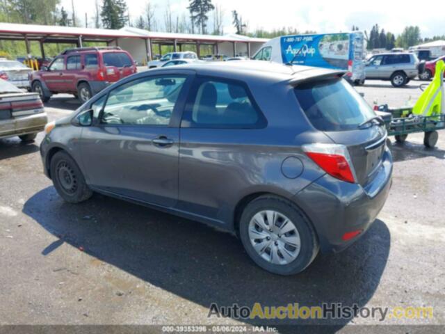 TOYOTA YARIS LE, JTDJTUD38CD536523