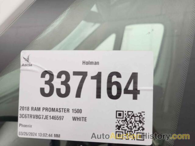 RAM PROMASTER 1500 HIGH ROOF 136 WB, 3C6TRVBG7JE146597