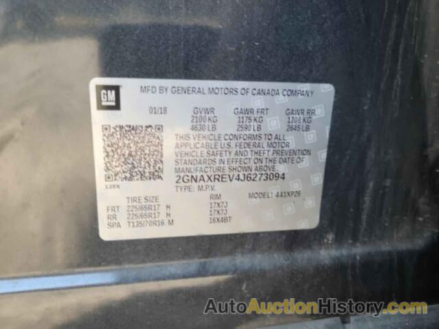 CHEVROLET EQUINOX LS, 2GNAXREV4J6273094