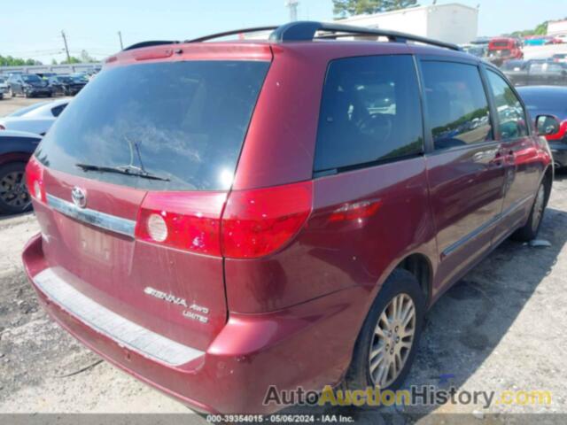 TOYOTA SIENNA LIMITED/XLE, 5TDBK22C08S014933