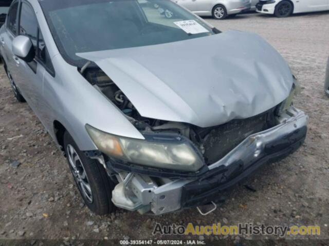 HONDA CIVIC LX, 2HGFB2F51DH300412