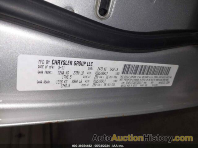 DODGE JOURNEY MAINSTREET, 3D4PG1FG8BT528317