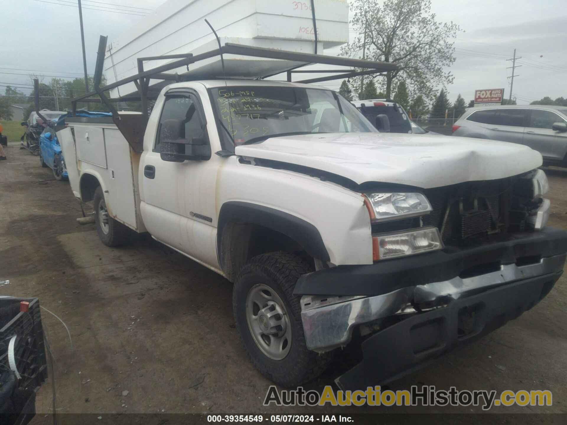 CHEVROLET SILVERADO 2500HD CLASSIC WORK TRUCK, 1GBHC24U87E175309