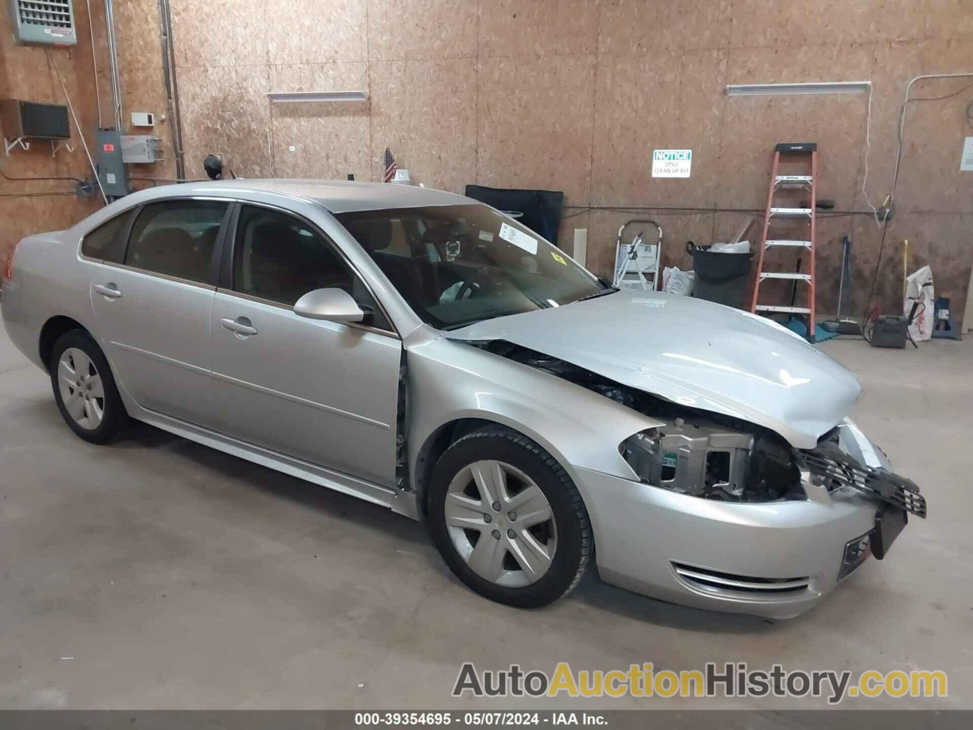 CHEVROLET IMPALA LS, 2G1WA5EN7A1214457