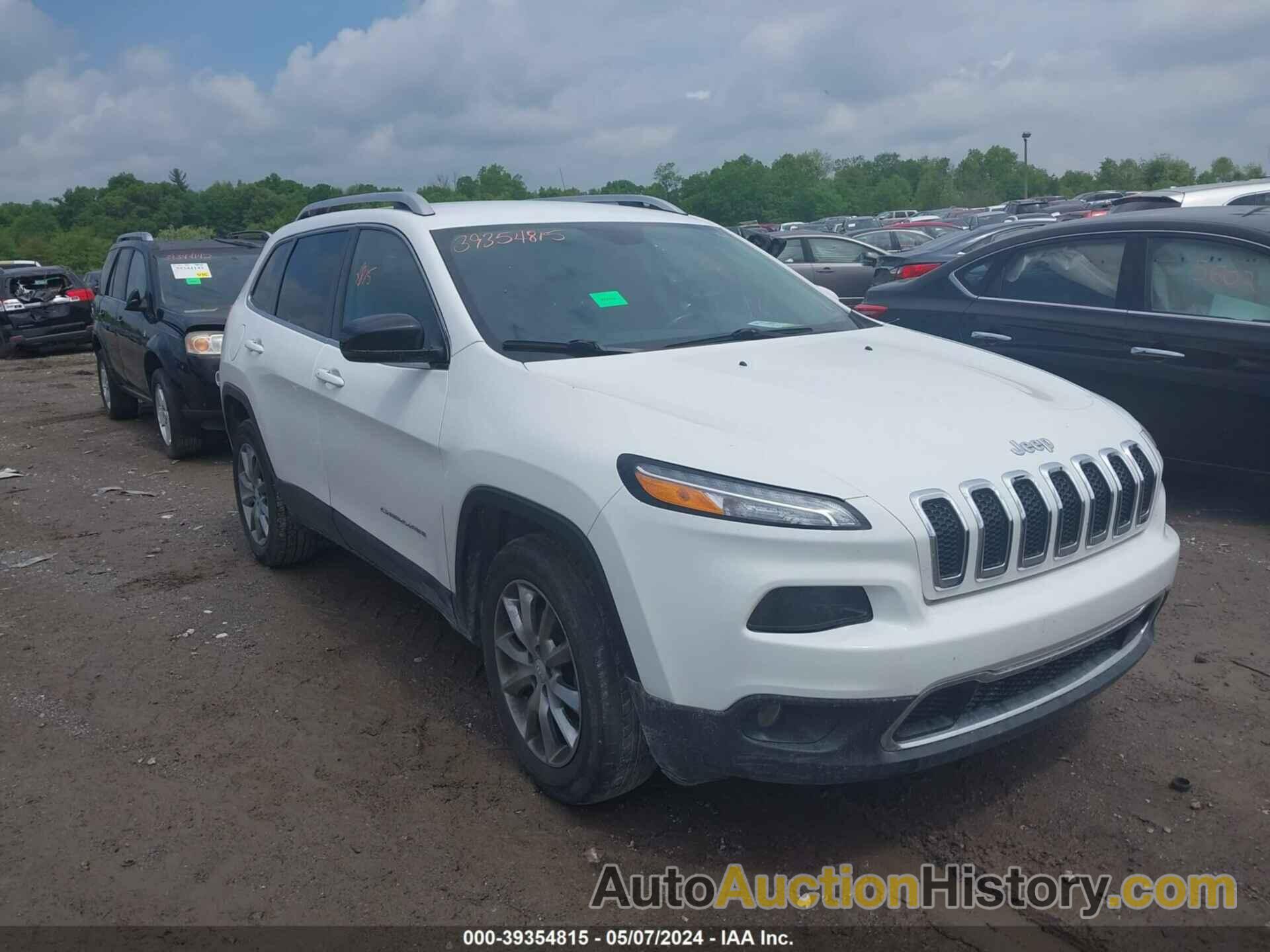 JEEP CHEROKEE LIMITED, 1C4PJMDB5JD564414