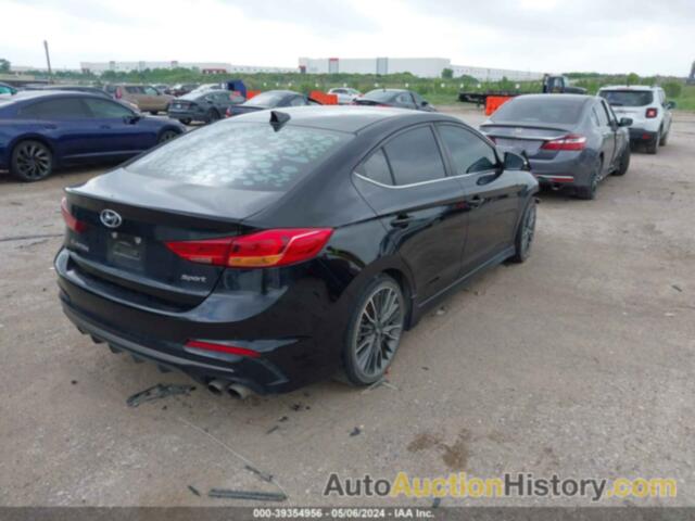 HYUNDAI ELANTRA SPORT, KMHD04LB9JU705844