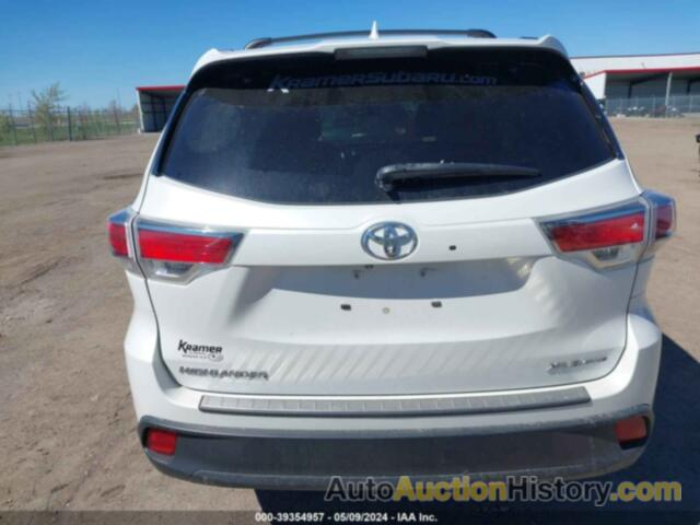 TOYOTA HIGHLANDER XLE V6, 5TDJKRFH6FS151737