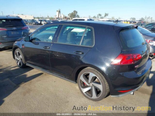 VOLKSWAGEN GOLF GTI 2.0T S 4-DOOR, 3VW5T7AU0FM006858