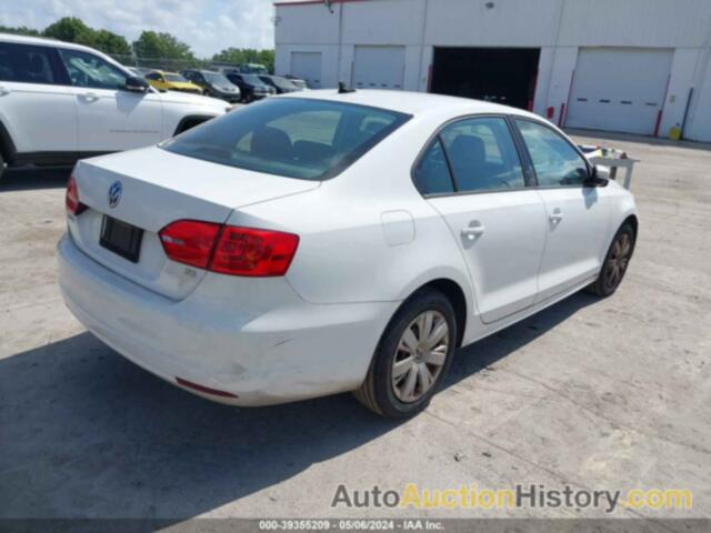 VOLKSWAGEN JETTA 1.8T SE, 3VWD07AJ6EM370906