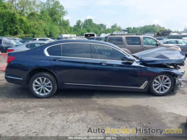 BMW 750I XDRIVE, WBA7F2C50KB240234