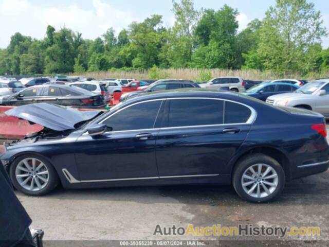 BMW 750I XDRIVE, WBA7F2C50KB240234