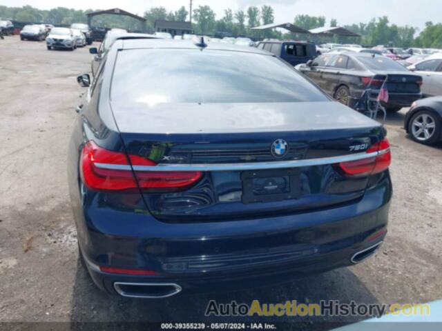 BMW 750I XDRIVE, WBA7F2C50KB240234