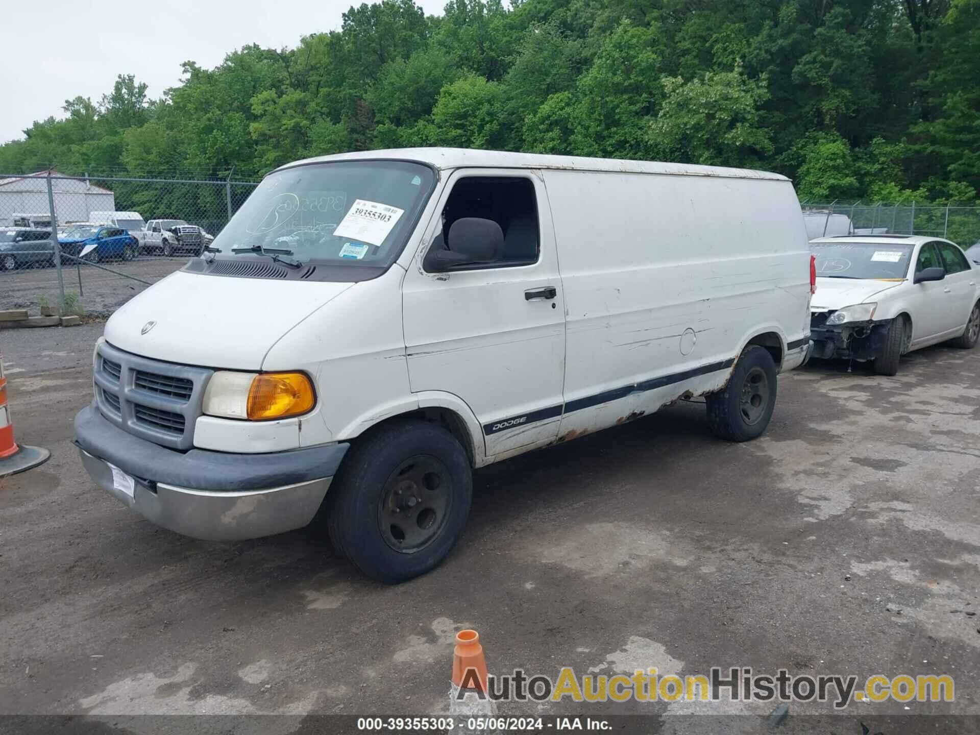 DODGE RAM VAN 1500 COMMERCIAL/CONVERSION, 2B7HB11Y9WK100371