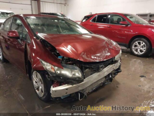 HONDA CIVIC LX, 19XFB2F57DE095513