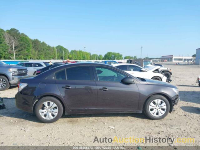 CHEVROLET CRUZE LS AUTO, 1G1PA5SH4E7263191