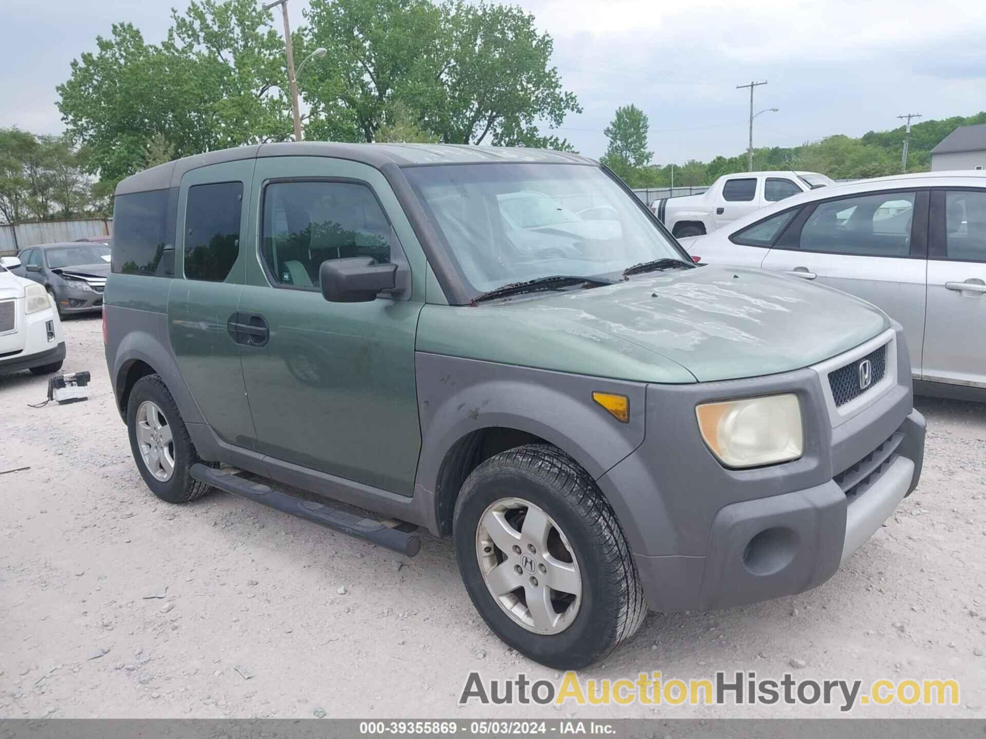 HONDA ELEMENT EX, 5J6YH285X3L007655