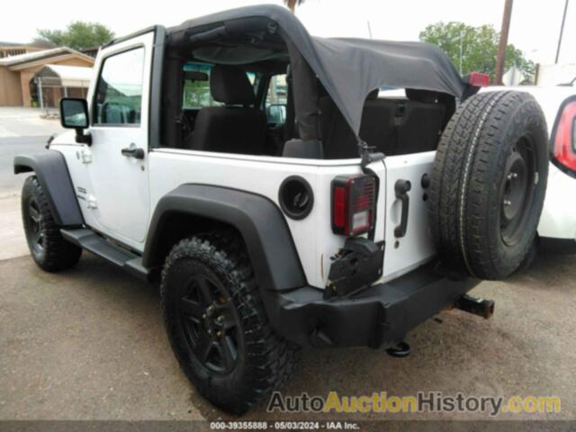 JEEP WRANGLER SPORT, 1C4AJWAG7CL123488