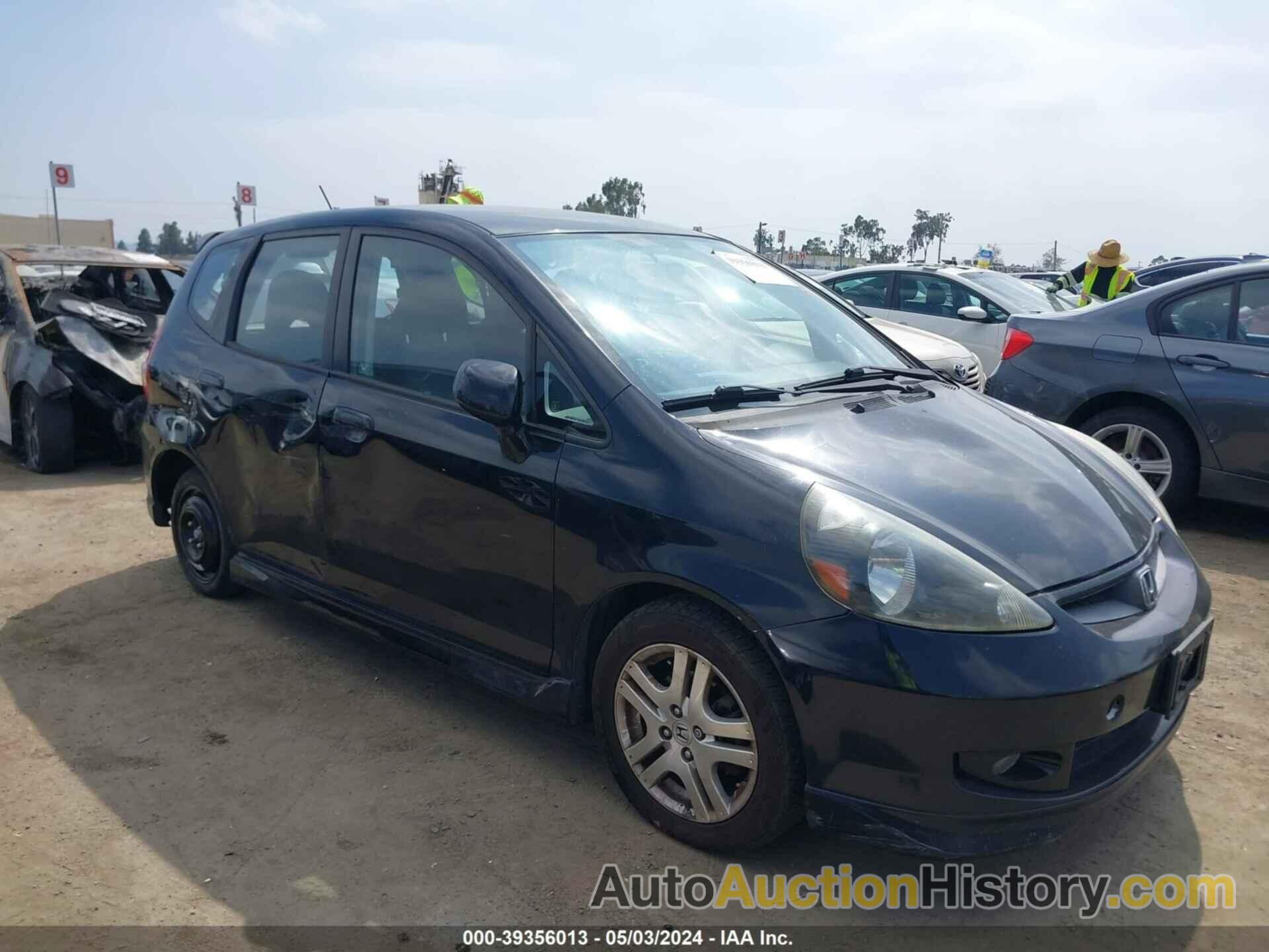 HONDA FIT SPORT, JHMGD38628S037336